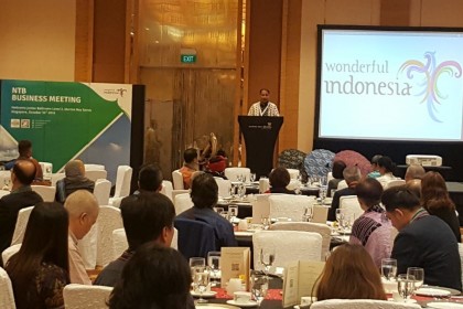 Penuhi Janji, Menpar Kenalkan NTB di Business Gathering ITB Asia 2018