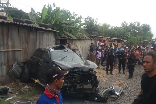 Kereta vs Pajero, Dishub Jatim Pertanyakan Izin Perlintasan Sebidang
