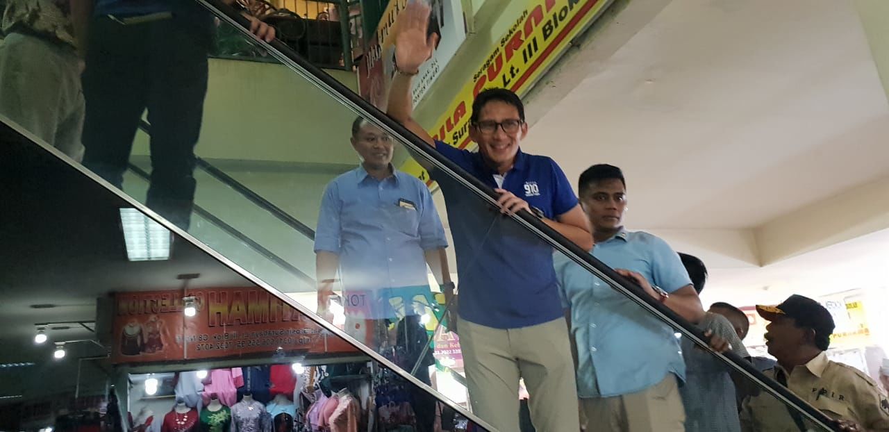 Kunjungi Surabaya, Sandiaga Uno: Saya Makan Sop Buntut Dinosaurus