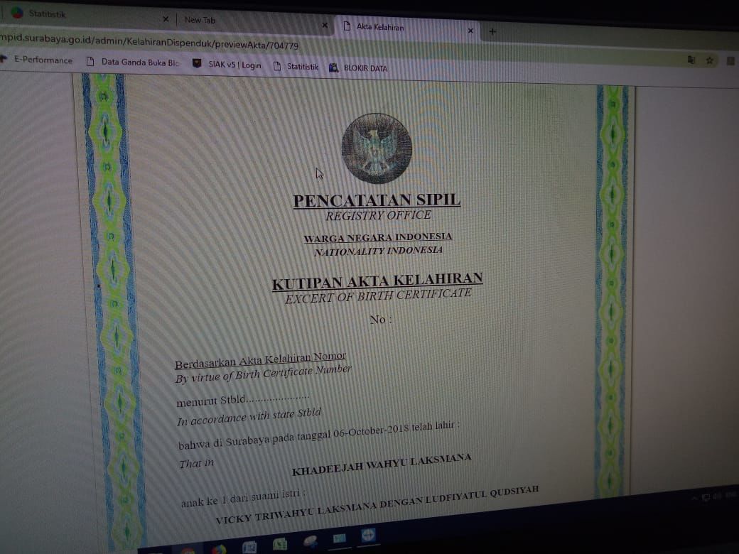 Akta Online, Cara Kilat Penuhi Hak Anak