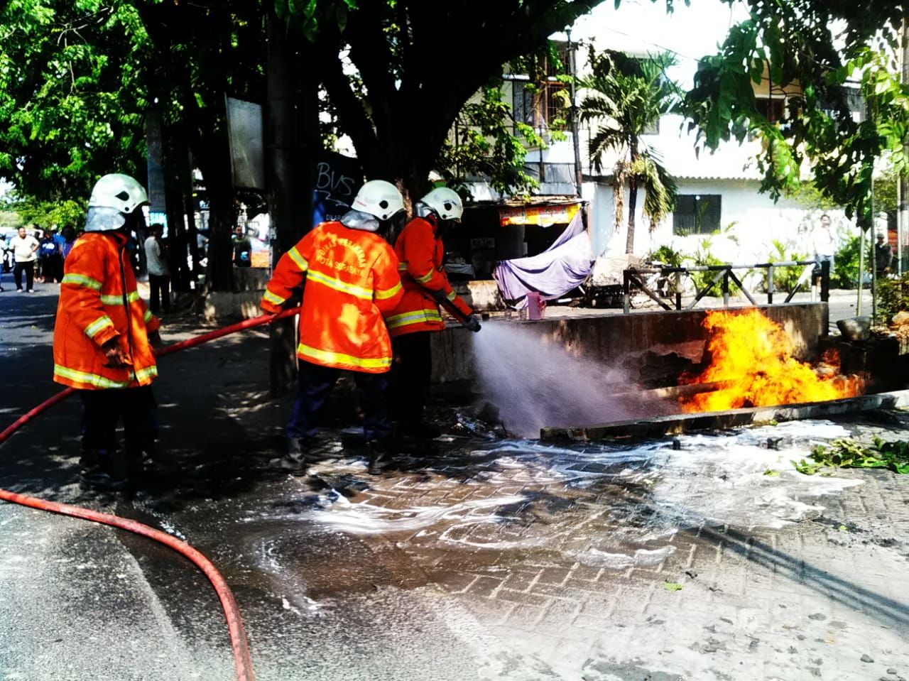 Dalam Sehari, Tiga Kebakaran Terjadi di Kota Surabaya