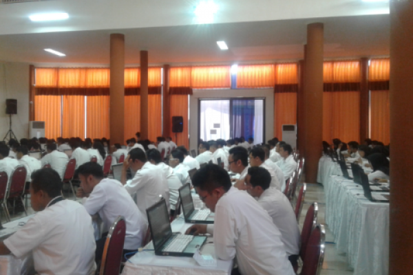 Sempat Molor 1 Jam, Hari Pertama Tes CPNS di Malang Berjalan Lancar
