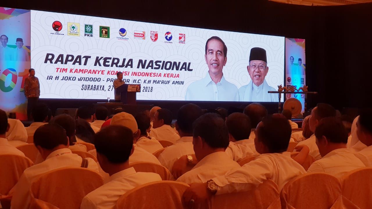 Machfud Arifin Senang Rakernas TKN Jokowi-Ma'ruf Digelar di Surabaya