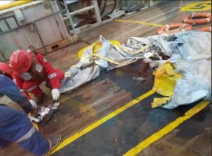 Kumpulan Foto: Puing Pesawat Lion Air JT 610 yang Ditemukan Tim SAR