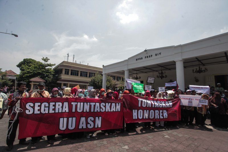 Tuntut Kejelasan Nasib, Ribuan Honorer Akan Kepung Kantor Gubernur Banten