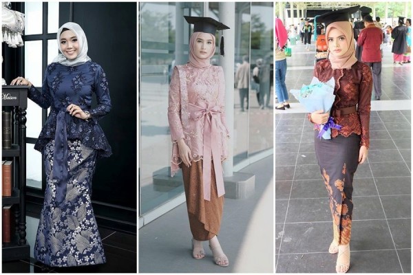 10+ Ide Inspirasi Kebaya Modern Hijab Untuk Wisuda