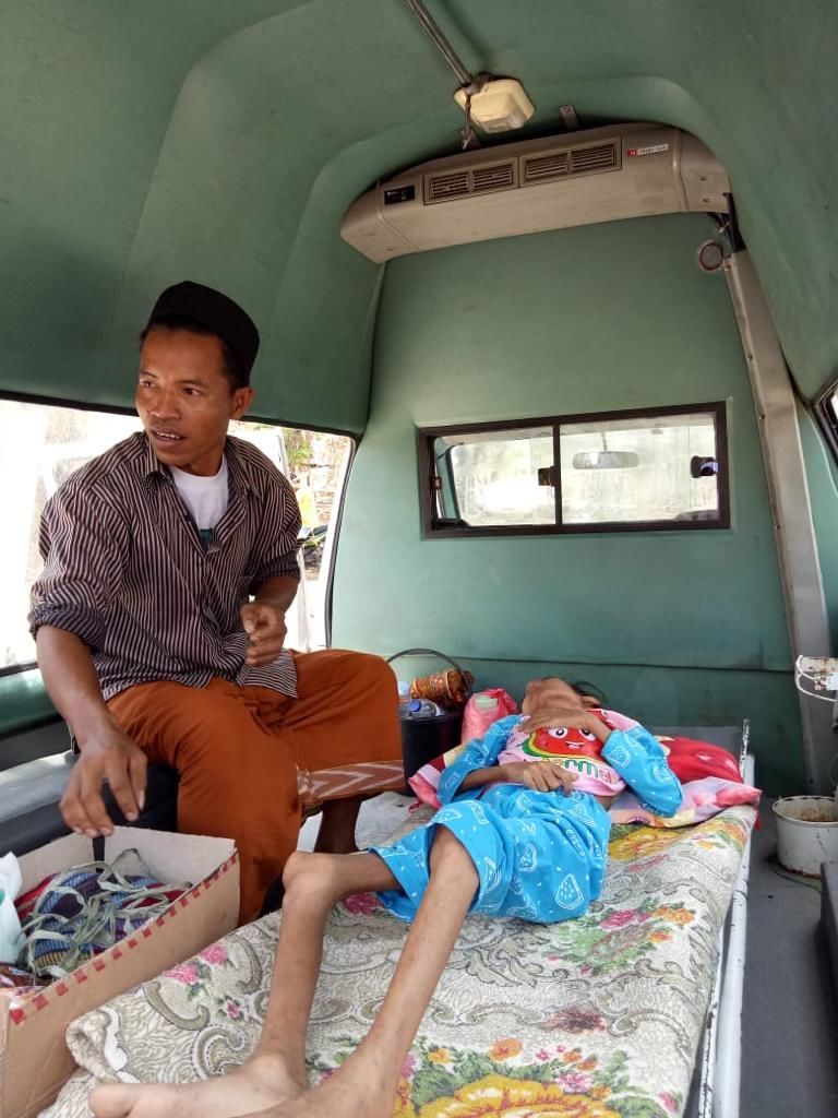 Jamilah, Bocah 12 Tahun Asal Sampang yang Bobotnya Hanya 10 Kg