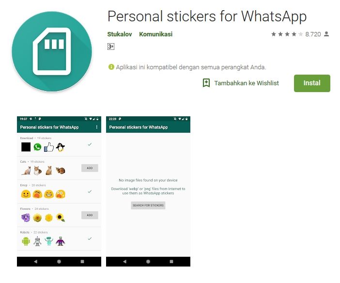 5 Cara Membuat Stiker Whatsapp Sendiri Dengan Mudah