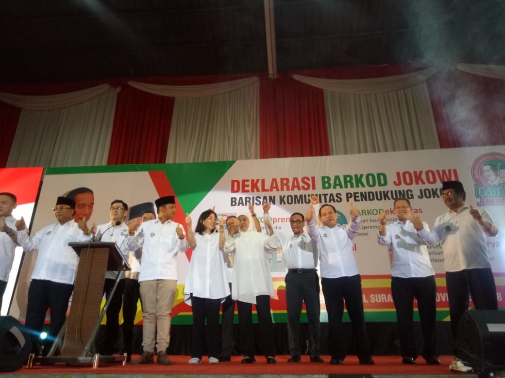 Menang di Pilkada, Relawan Khofifah Alihkan Dukungan ke Jokowi
