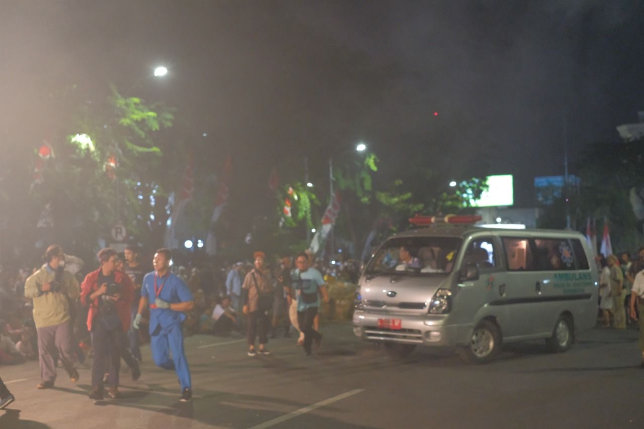 Penonton Tewas, Ketua Panitia Surabaya Membara Bantah Ada Kelalaian