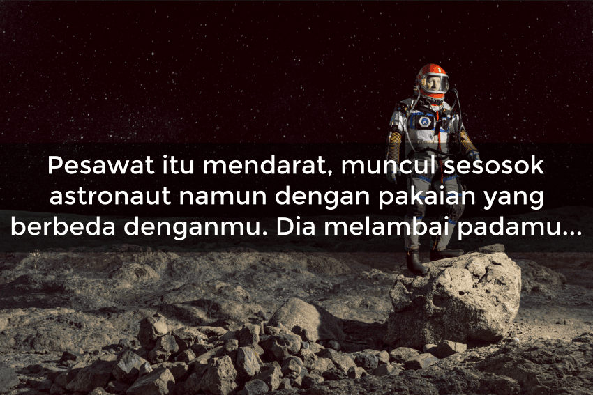 [Quiz Petualangan] Jika Lagi ke Luar Angkasa lalu Terdampar di Bulan, Apakah Kamu Bisa Selamat?