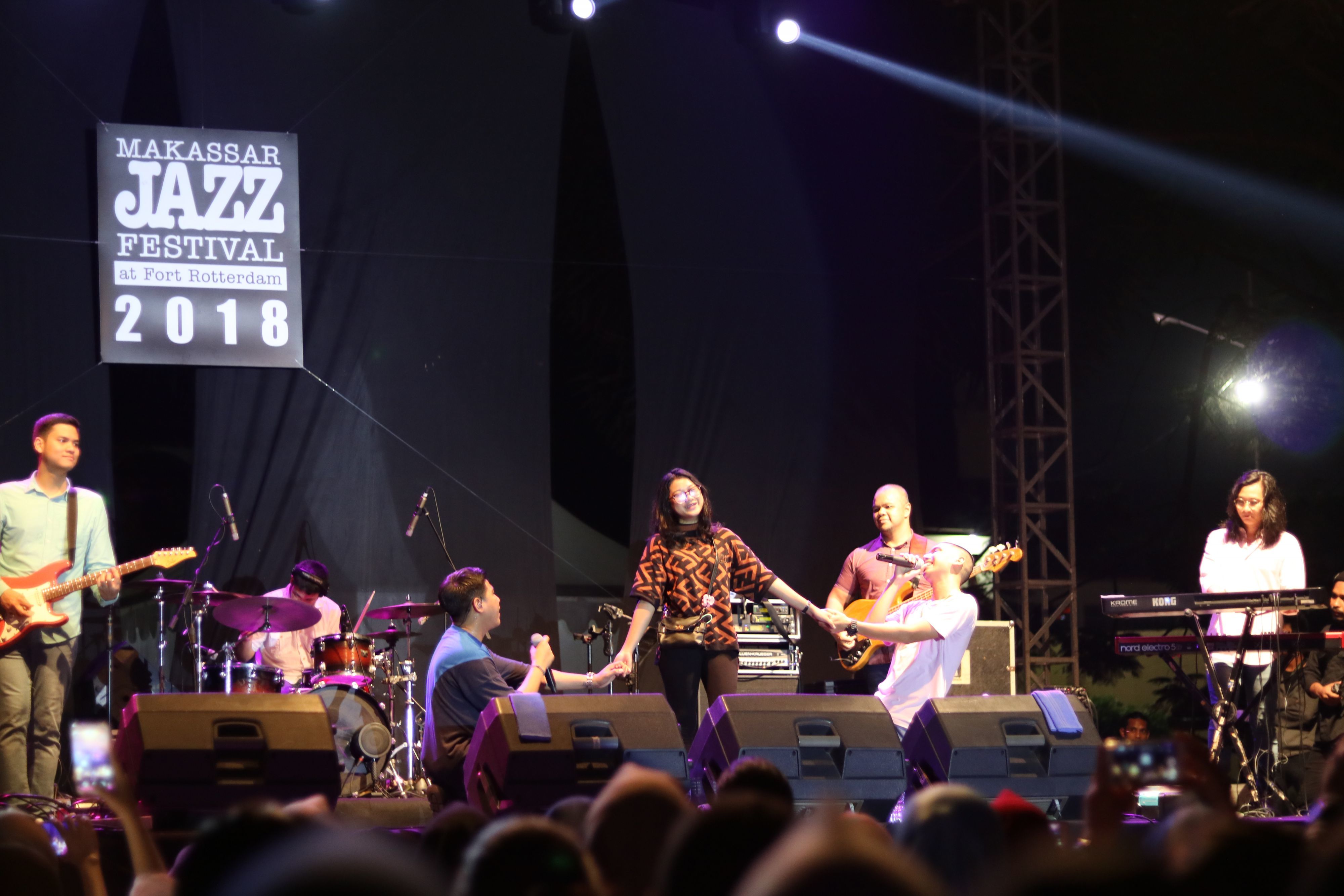 Meriahnya RAN Menutup Gelaran Makassar Jazz Festival 2018