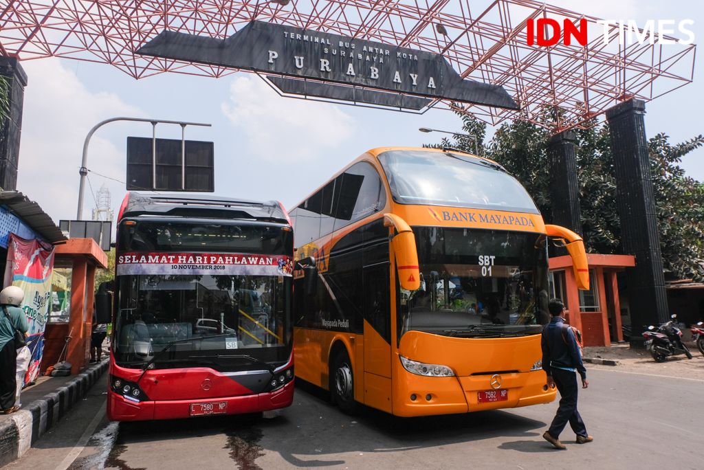 Dilema Pengusaha Bus di Tabanan Bali, Larangan Mudik Vs Leasing
