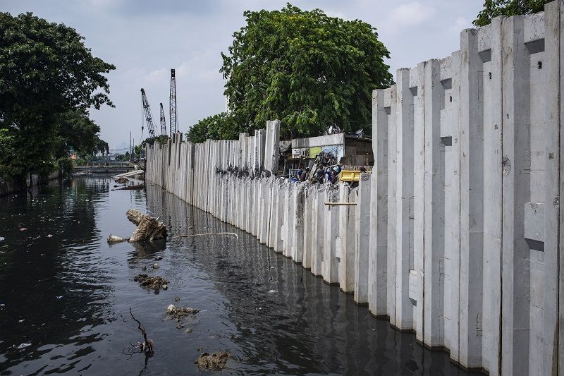 Cegah Luapan Air, Pemerintah Bangun Turap di Sungai Cisadane