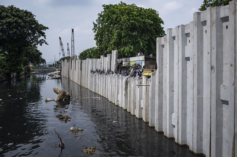 Diproyeksi Hilangkan Banjir, Turap Kali Bintaro Indah Resmi Berfungsi