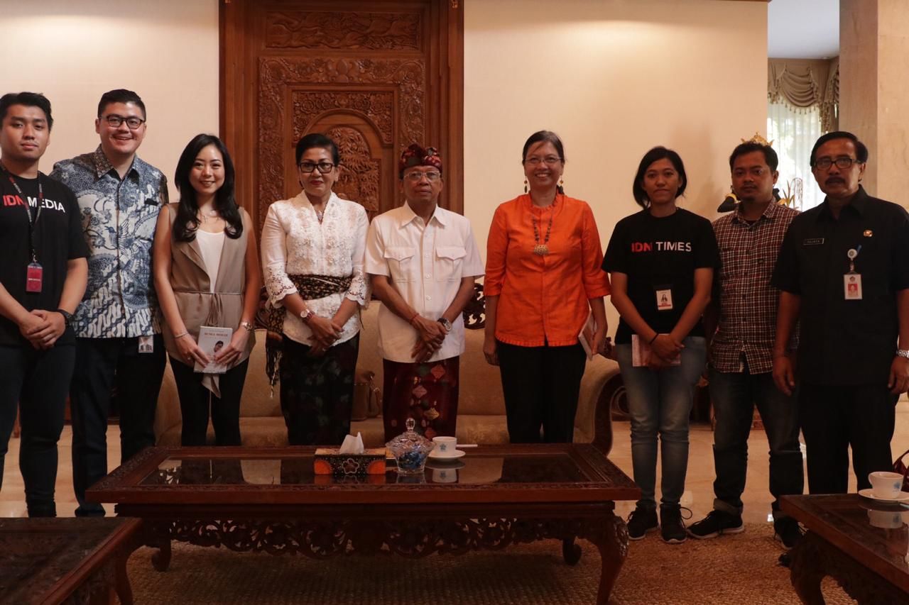 Luncurkan IDN Times Bali, Koster Imbau Millennial Gunakan Hak Pilih