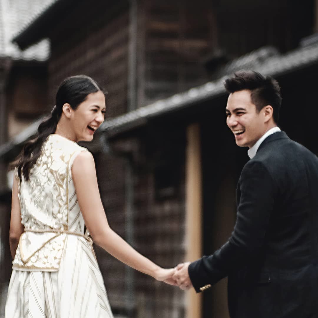 10 Potret Prewed Baim Wong Dan Paula Di Jepang Manis Banget