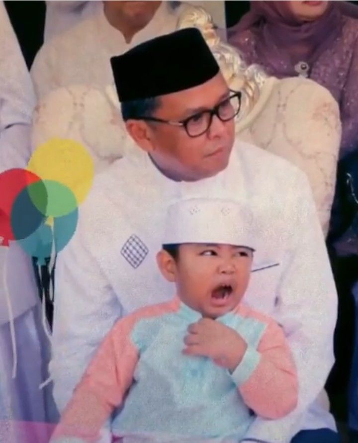 10 Potret Kedekatan Gubernur Sulsel Nurdin Abdullah dengan Cucunya