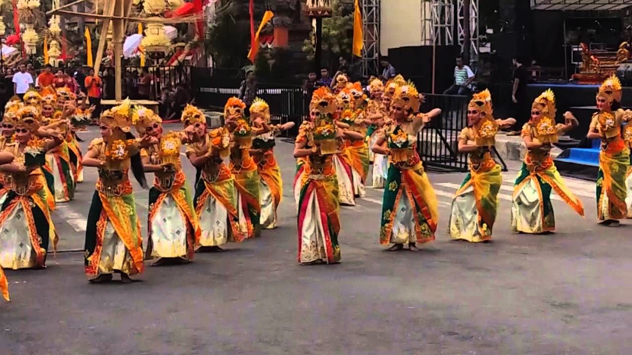  tarian  maskot tiap kabupaten di Bali