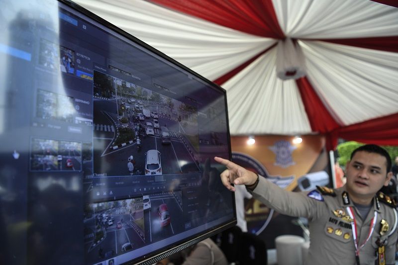 Satlantas Makassar Hentikan Tilang Manual di Jalan
