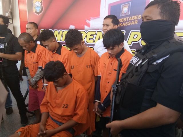 Begal Sadis yang Potong Tangan Korbannya Dibekuk Polrestabes Makassar