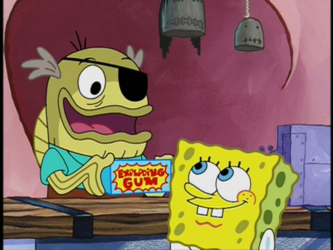 ghost pirate in spongebob