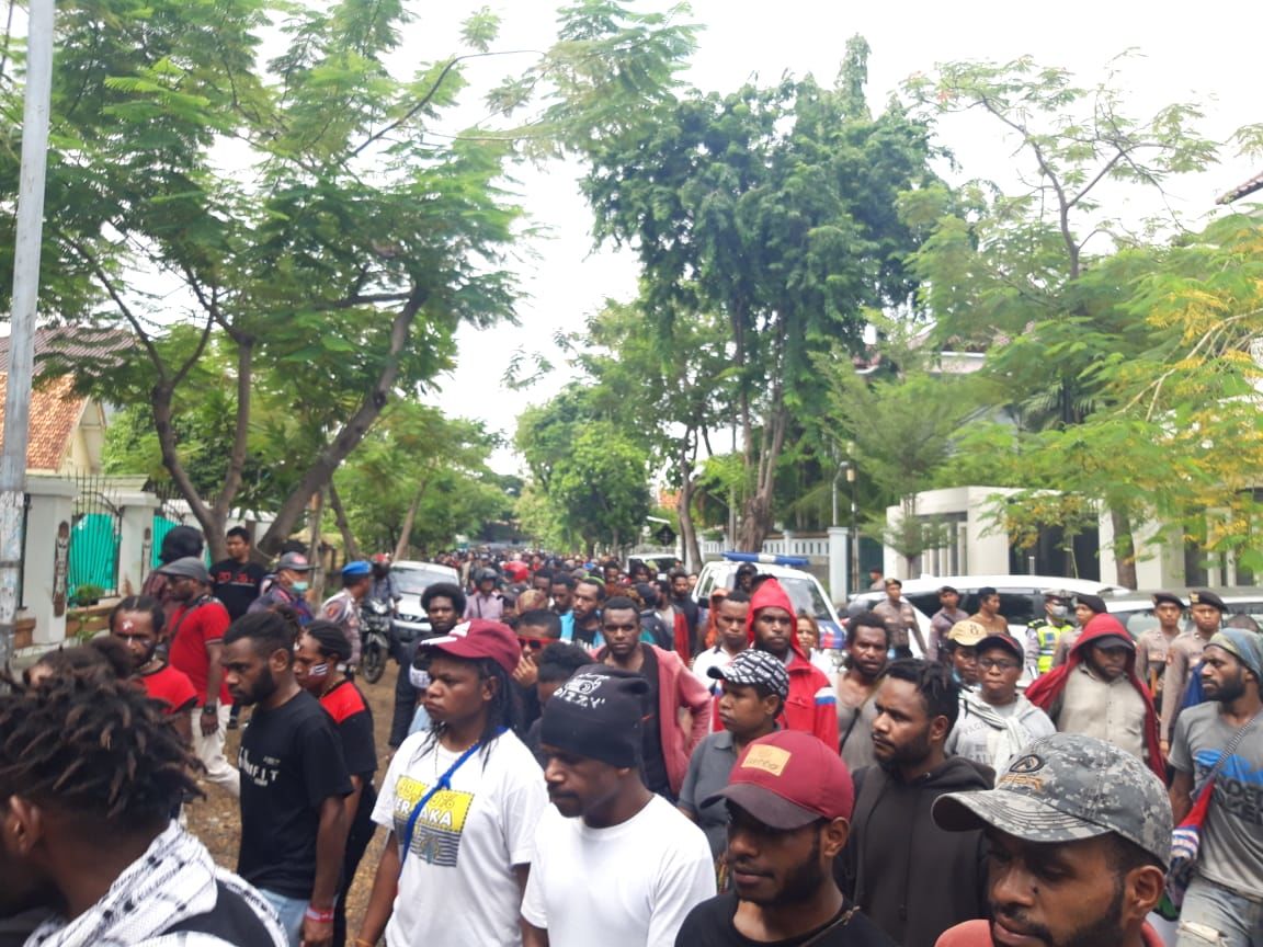 Usai Drama Panjang, Massa Aksi Mahasiswa Papua Dipulangkan
