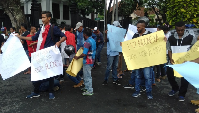 Aliansi Mahasiswa Papua di Malang: Kami Cinta NKRI!  