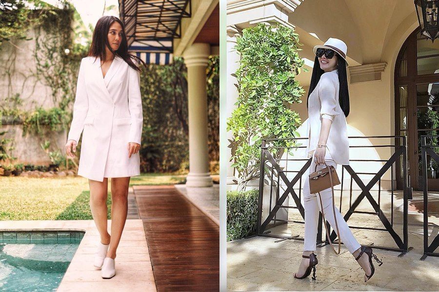 Nama Syahrini belum usang ini sempat ramai diperbincangkan 10 Adu Style Berkelas ala Luna Maya Vs Syahrini, Siapa Paling Elegan? - IDN Times