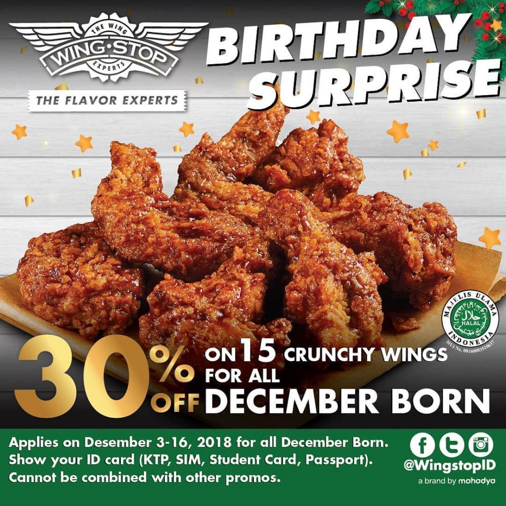 8 Promo Makanan Kekinian Selama Desember 2018, Murah & Layak Dicoba!