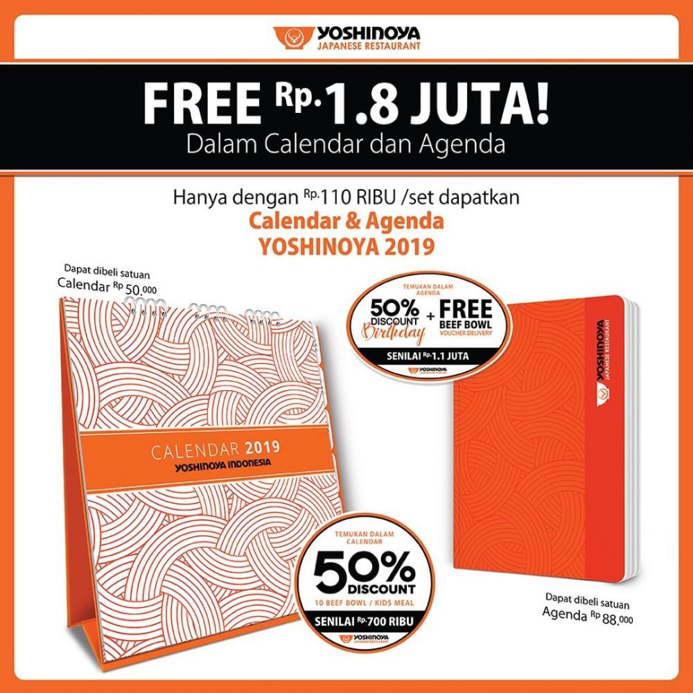 8 Promo Makanan Kekinian Selama Desember 2018, Murah & Layak Dicoba!