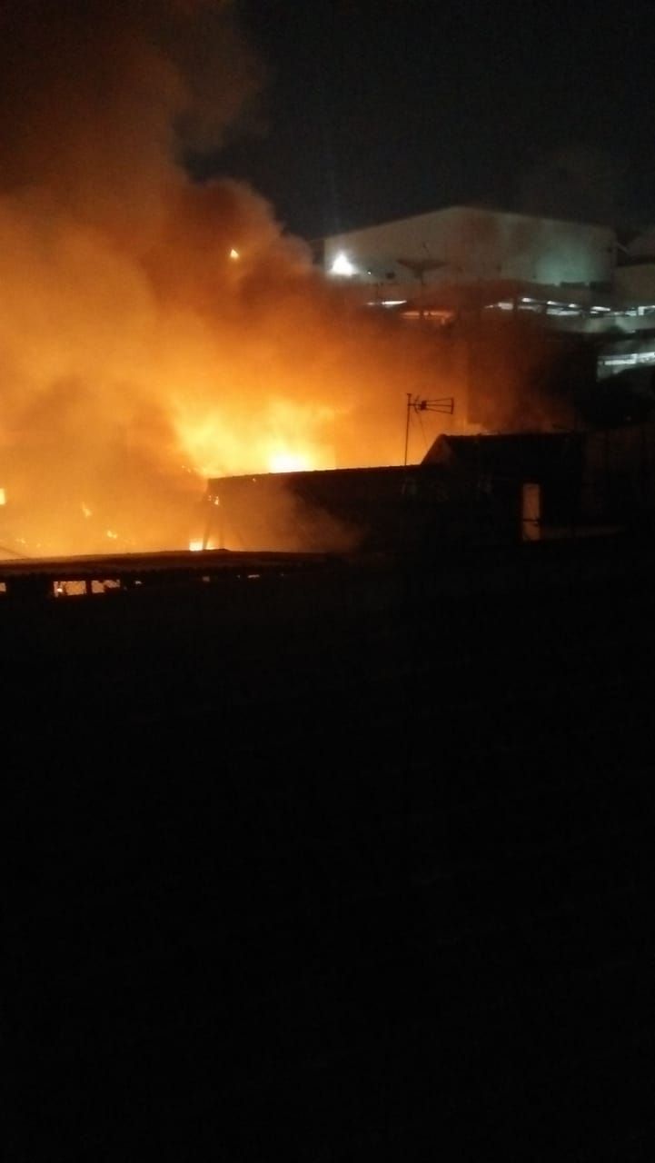 Kebakaran di Kapasan Surabaya, 17 Rumah Dilalap Si Jago Merah