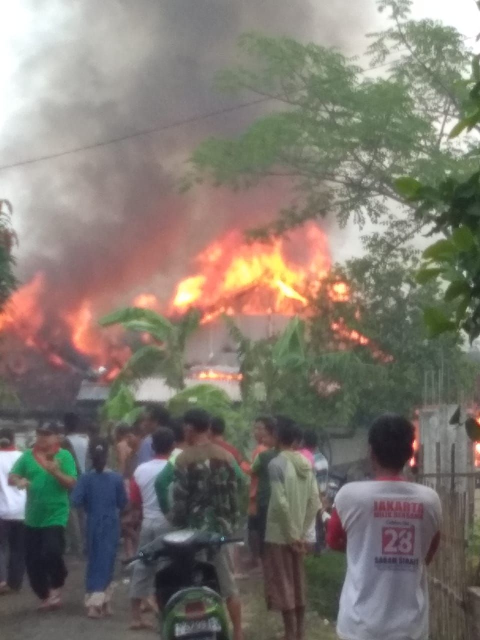 Kebakaran Kios Bensin di Tuban, 2 Korban yang Luka Bakar Sudah Pulang