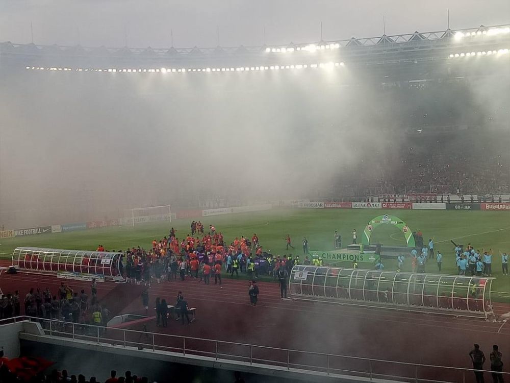 Kalahkan Mitra Kukar di GBK, Persija Sukses Jadi Juara Liga 1 2018