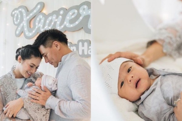 Bikin Haru, 10 Potret Aqiqah Baby Xavier Anak Rini Yulianti