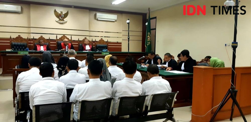 10 Mantan Anggota DPRD Kota Malang Divonis Penjara 4 Tahun Lebih 