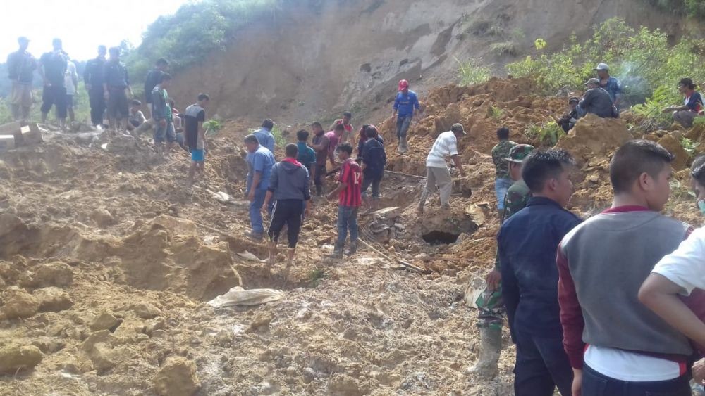 Pencarian Korban Longsor Tobasa Masih Berlangsung, 2 Belum Ditemukan 