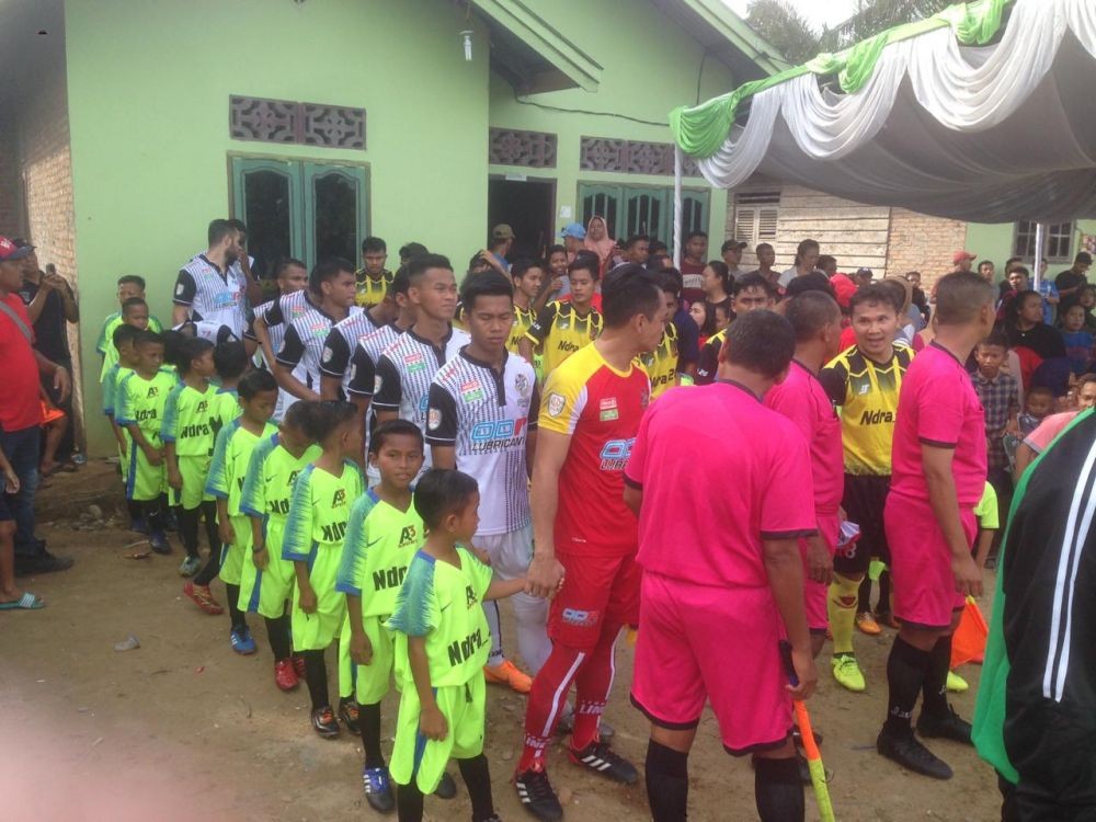 Tim Kampung dari Langkat Tahan Imbang Klub Liga Premier Malaysia