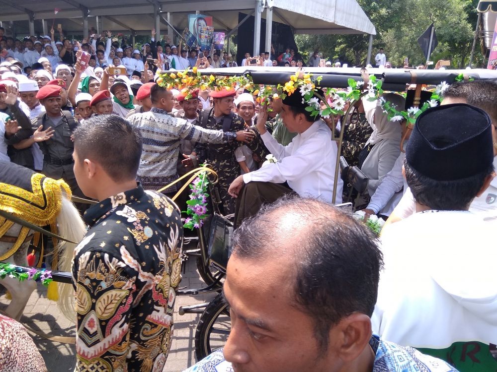 Suramadu dan Kiai Ma'ruf Jadi Alasan Ulama Madura Dukung Jokowi 