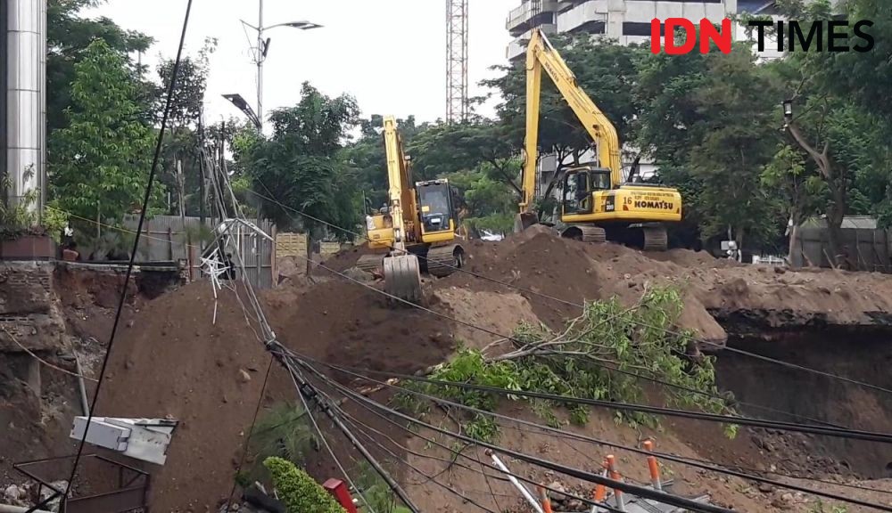 Jalan Raya Gubeng Ambles, PT NKE Siapkan Rp10 Miliar untuk Perbaikan