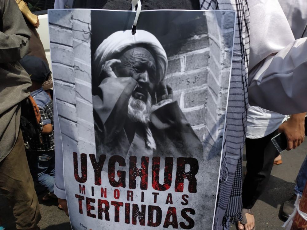 Bela Muslim Uighur, Konjen Cina Sebut Pedemo Termakan Hoaks