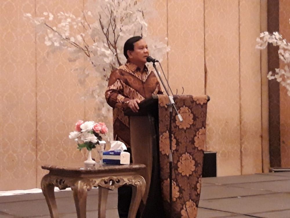 Bertemu Pengusaha Tionghoa, Prabowo Bercerita Sering Di-bully