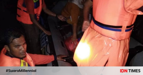 [update] trauma, korban selamat tsunami di carita minta dievakuasi