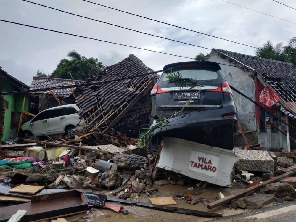 Terbaru, Korban Jiwa Tsunami Banten Mencapai 222 Orang