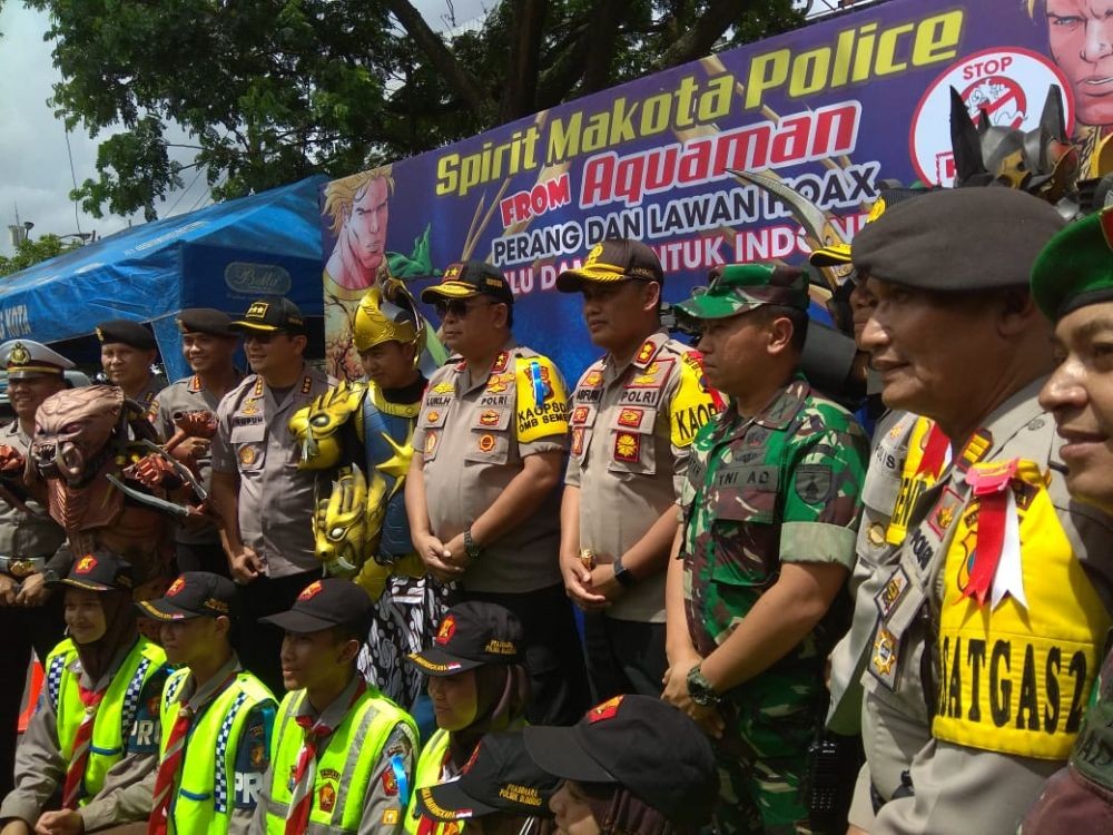Natal, Kapolda Turun Gunung Cek Pengamanan di Kota Malang 