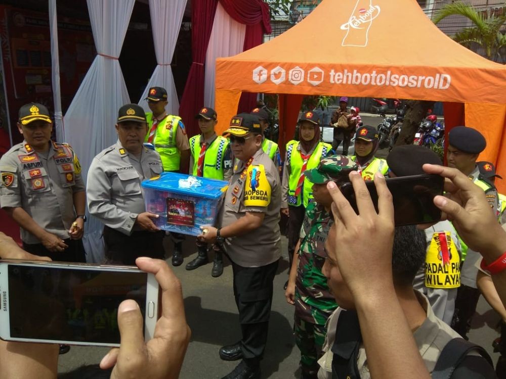 Natal, Kapolda Turun Gunung Cek Pengamanan di Kota Malang 