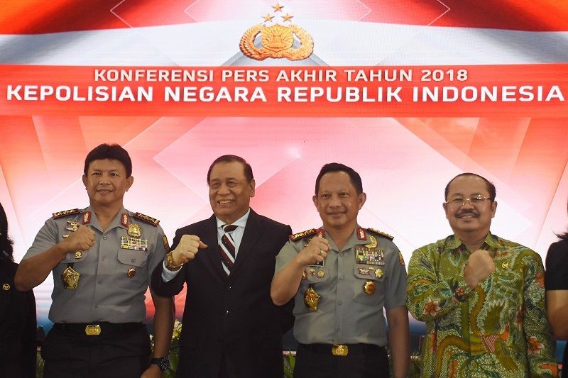 Dikunjungi Polda Bali, Tim Prabowo-Sandi Minta Polisi Netral