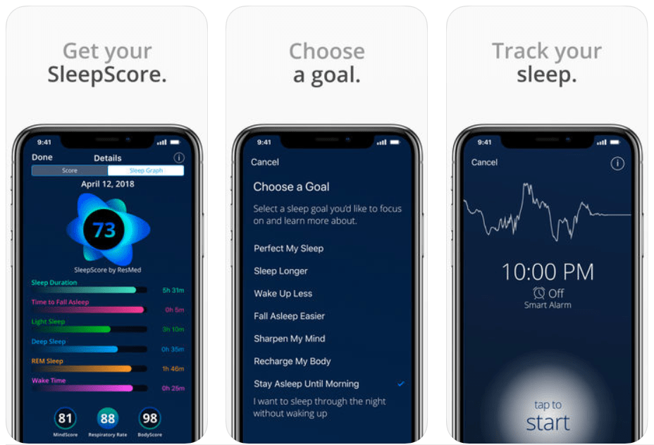 Как перевести приложения в сон. Трекер сна приложение. Sleep score. Трекеры сна для Android. SLEEPSCORE Max.