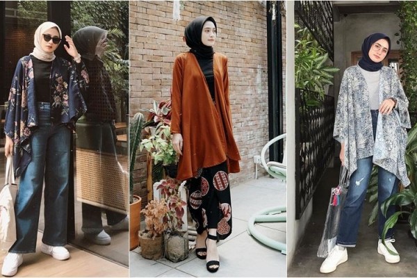 10 Model Outer Dengan Hijab Yang Bakal Hits Dan Viral