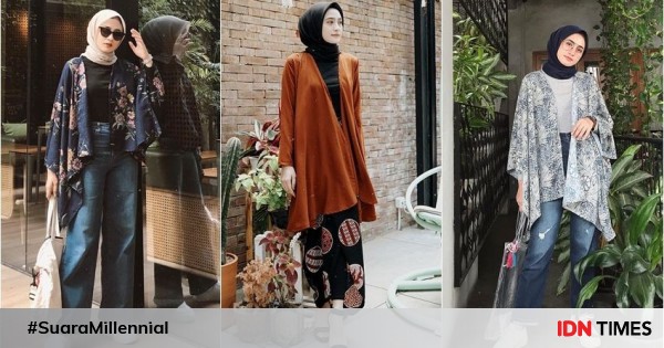 10 Model Outer Dengan Hijab Yang Bakal Hits Dan Viral